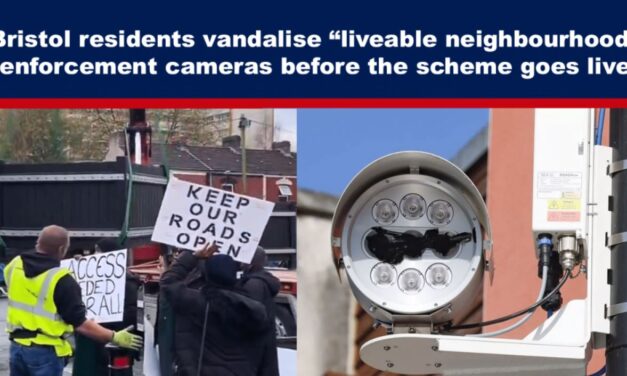 Bristol residents vandalise “liveable neighbourhood” enforcement cameras before the scheme goes live