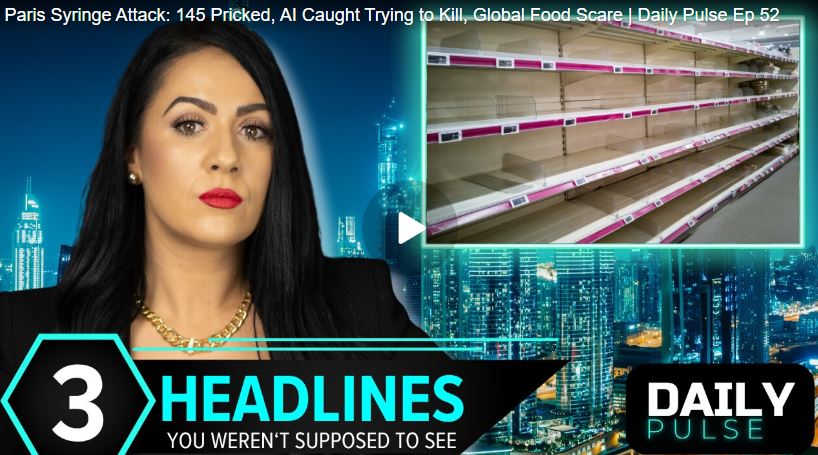Paris Syringe Attack: 145 Pricked, AI Caught Trying to Kill, Global Food Scare | Daily Pulse Ep 52