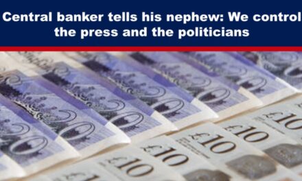Central banker tells his nephew: We control the press and the politicians