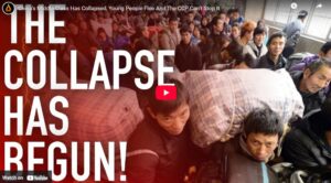 China’s Middle Class Has Collapsed, Young People Flee And The CCP Can’t Stop It