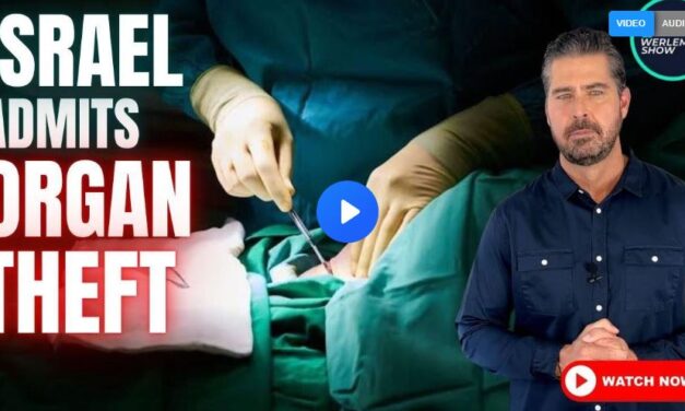 Israel Admits Stealing Human Organs from Gaza