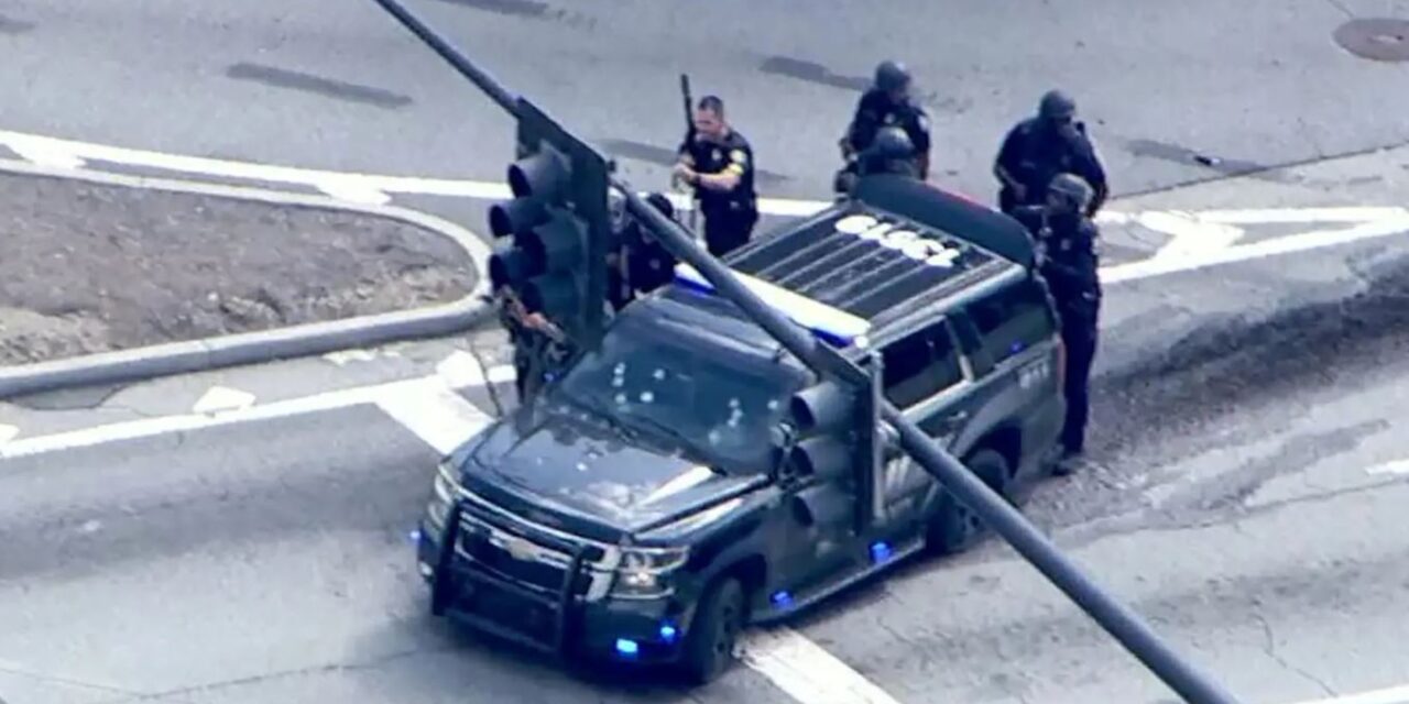 Officer killed in shooting outside CDC HQ in Atlanta by gunman who reportedly blamed COVID vaccine for illness