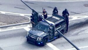 Officer killed in shooting outside CDC HQ in Atlanta by gunman who reportedly blamed COVID vaccine for illness