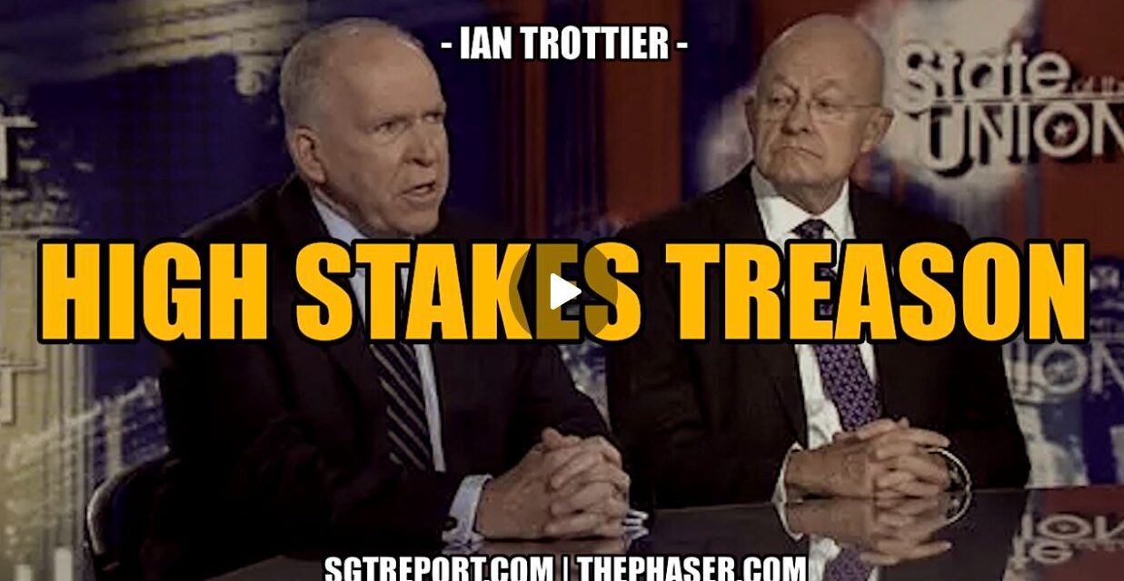 HIGH STAKES TREASON — Ian Trottier