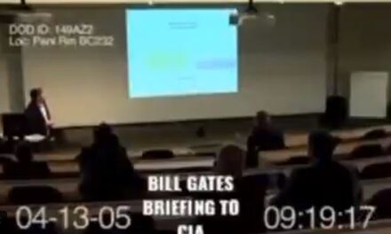 In the secret presentation to CIA,  Bill Gates is talking about different parts of brain and how they can be controlled with drugs and vaccines.
