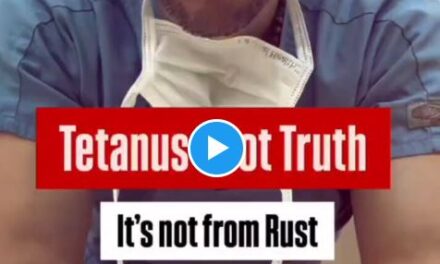 What are your thoughts on the Tetanus shot after watching this?