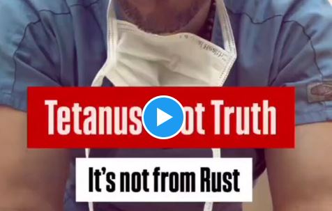 What are your thoughts on the Tetanus shot after watching this?