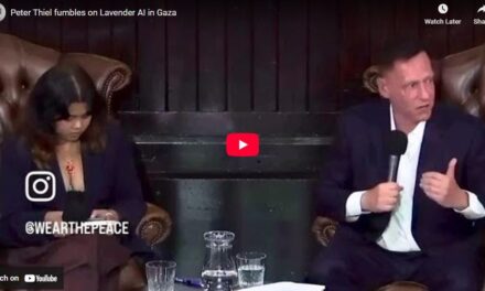 Peter Thiel fumbles on Lavender AI in Gaza