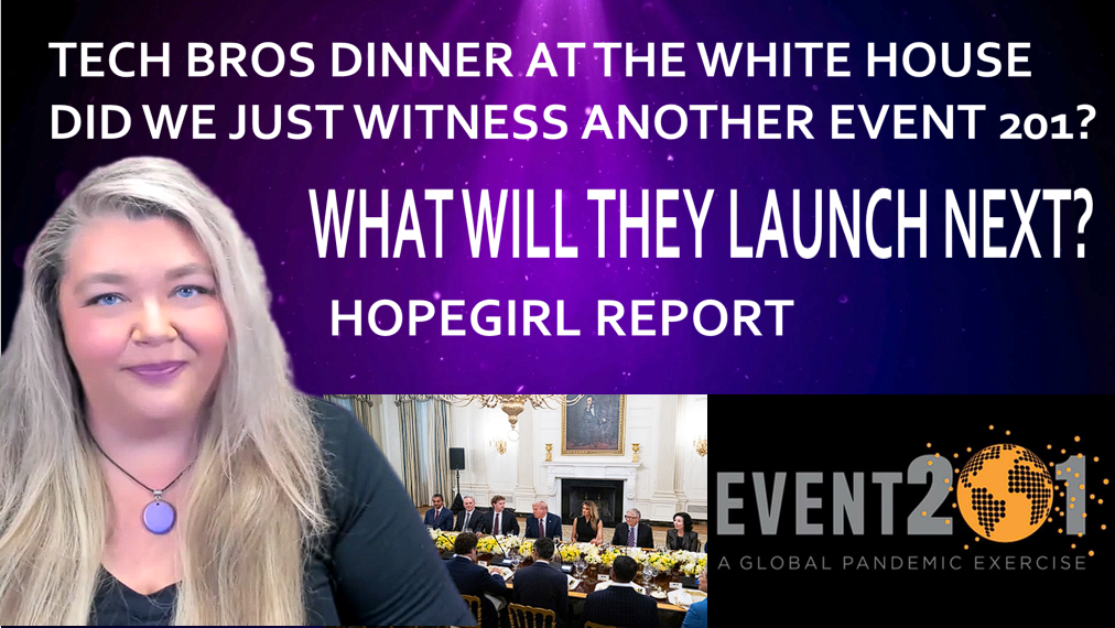 Tech Bros Dinner at the White House Another Event 201? HopeGirl Report