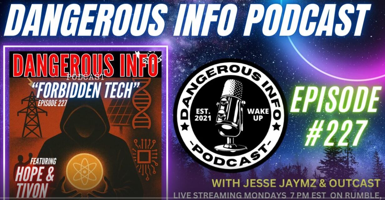 “Forbidden Tech” ft. Hope & Tivon, energy weapons, fringe biotech, EMF radiation, clean energy