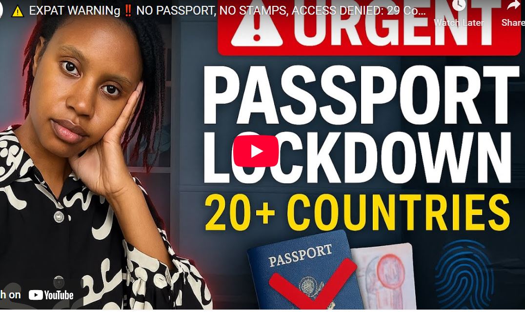 ⚠️ EXPAT WARNINg ‼️ NO PASSPORT, NO STAMPS, ACCESS DENIED: 29 Countries Implement Bi0metric L0ckdown