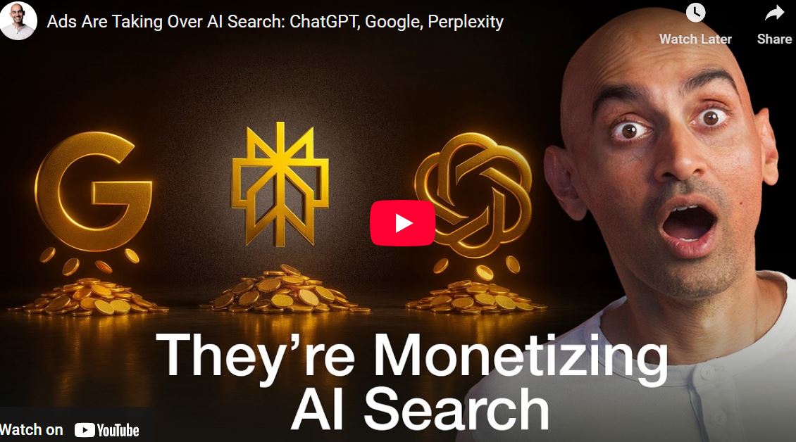 Ads Are Taking Over AI Search: ChatGPT, Google, Perplexity