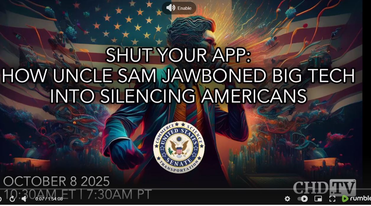 Shut Your App: How Uncle Sam Jawboned Big Tech Into Silencing Americans