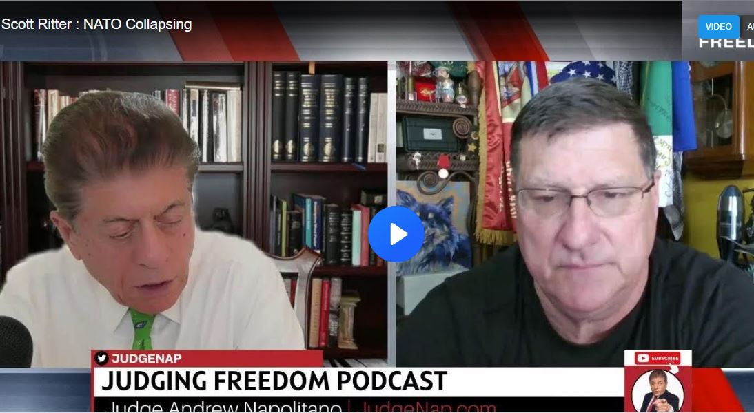 Scott Ritter : NATO Collapsing