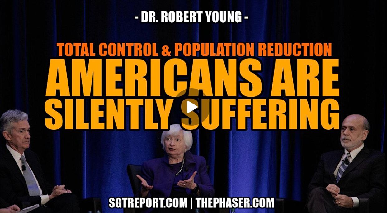MILLIONS OF AMERICANS ARE SUFFERING SILENTLY & DYING — Dr. Robert Young
