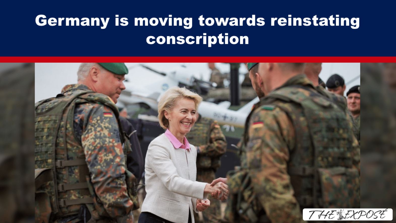 Germany is moving towards reinstating conscription