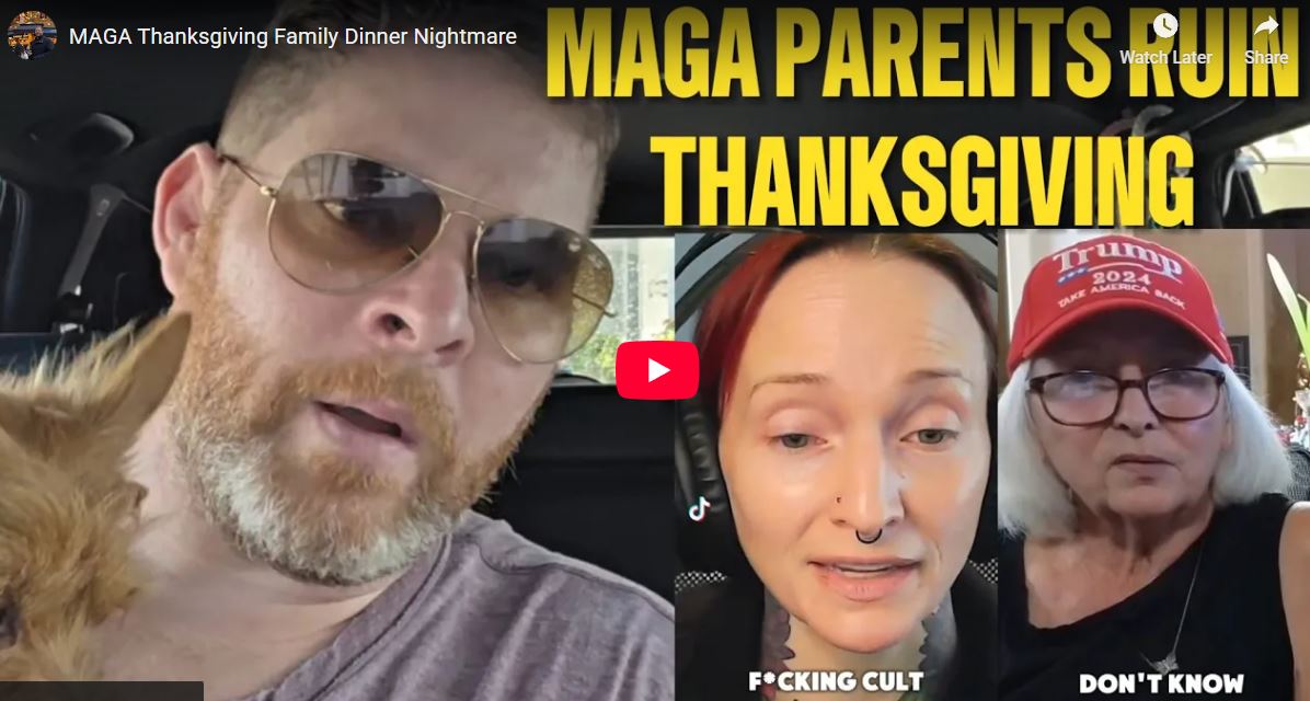 MAGA Thanksgiving Family Dinner Nightmare