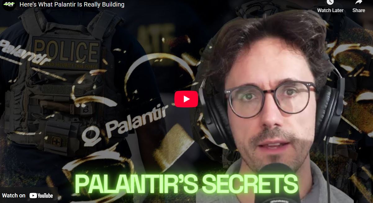 Here’s What Palantir Is Really Building