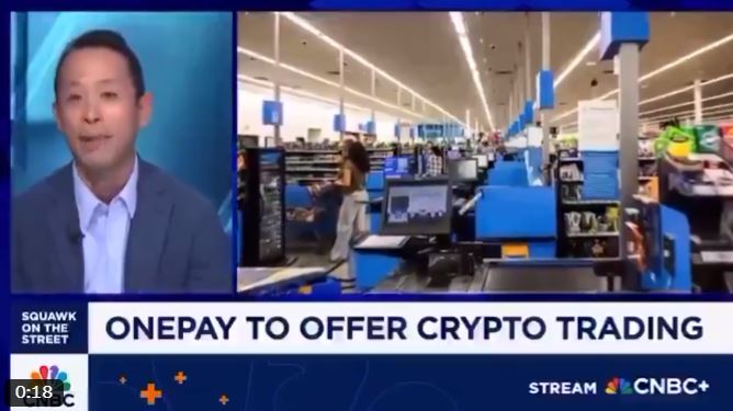 BULLISH – CNBC reports Walmart will now accept Bitcoin