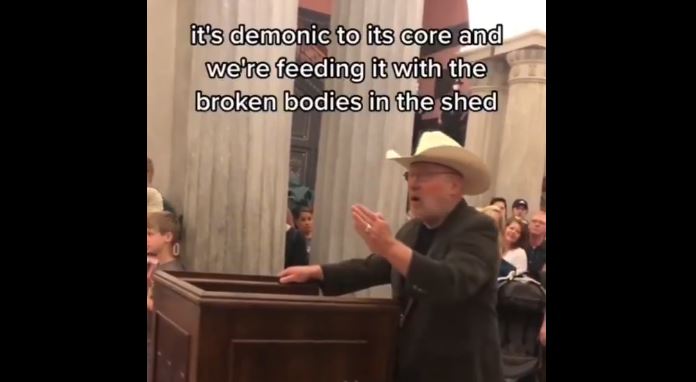 Nothing this man said was wrong.  Judgment day is coming.