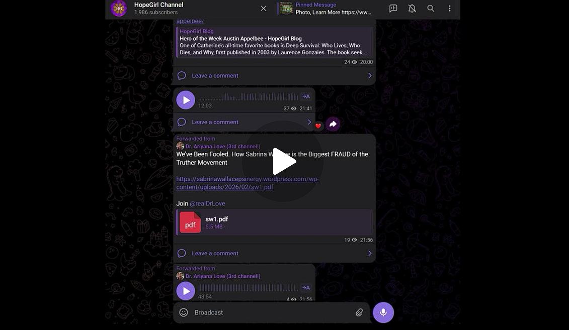 Regarding Sabrina Wallace