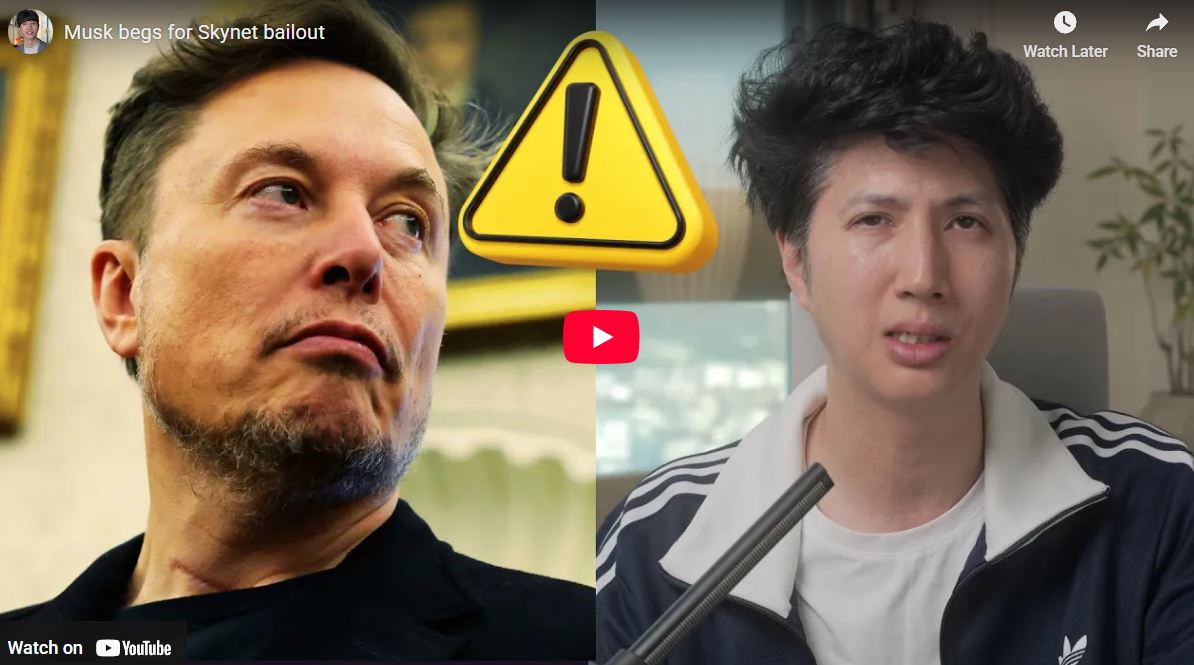 Musk begs for Skynet bailout