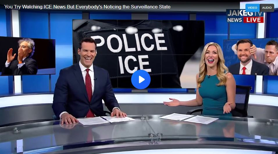 You Try Watching ICE News But Everybody’s Noticing the Surveillance State