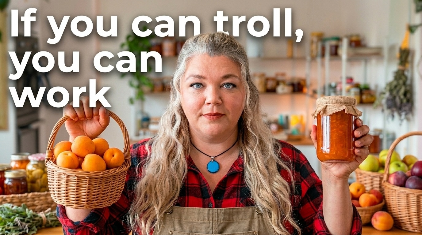 hopegirl homesteading and disability trolls