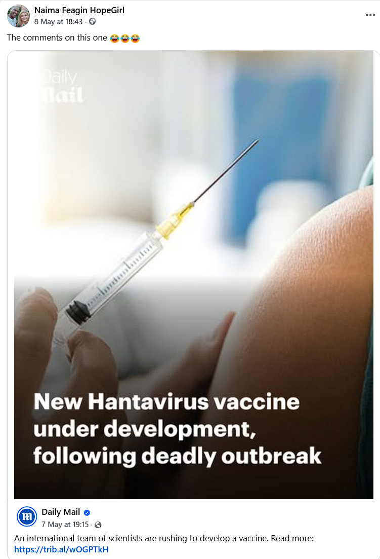 daily mail hantavirus