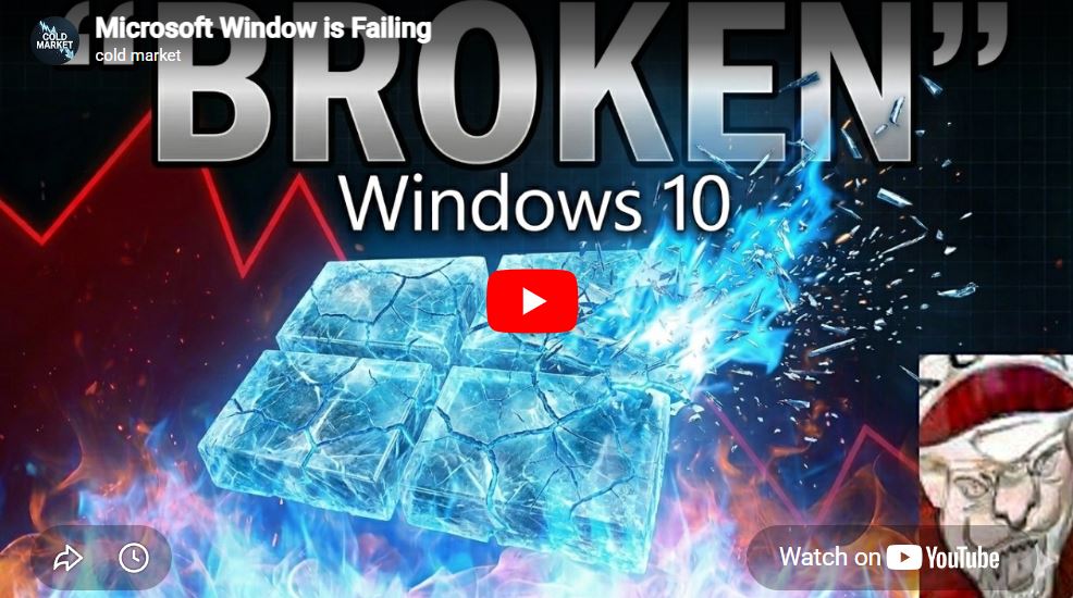 windows failing