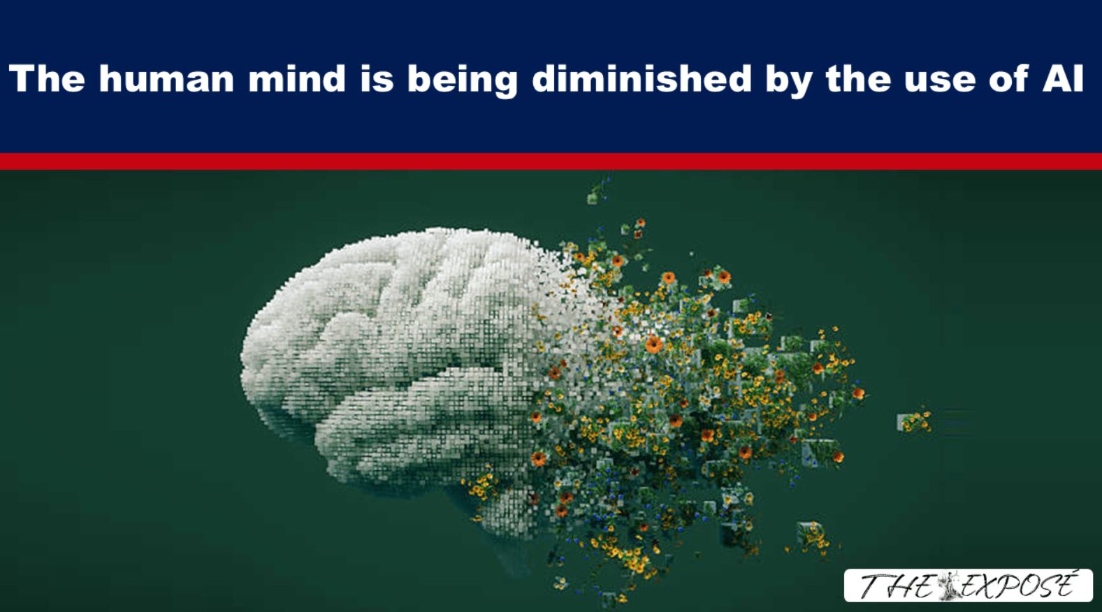 The human mind is being diminished by the use of AI