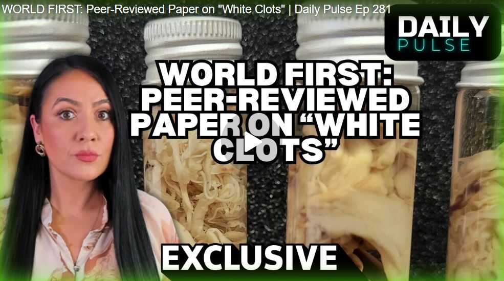 white clots