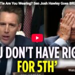 What Color Tie Are You Wearing? Sen Josh Hawley Goes BRUTAL On Fauci | Fauci Hearing | N18G