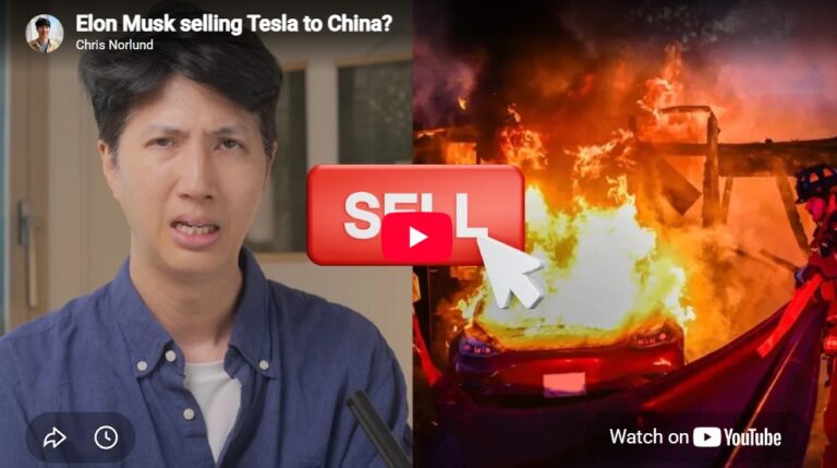elon selling