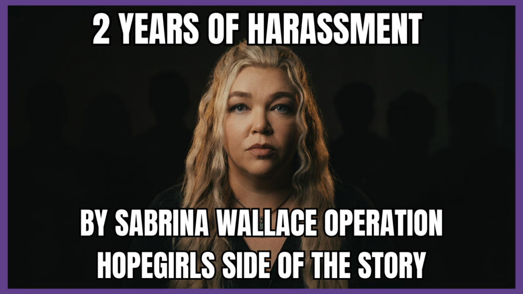 TWO YEARS OF HARASSMENT
